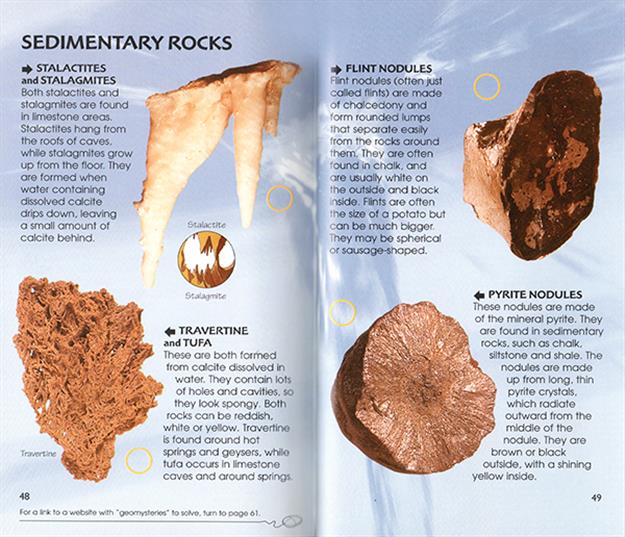 ROCKS & MINERALS SPOTTER'S GUIDES (IR)