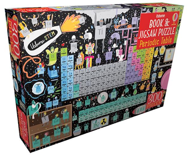 PERIODIC TABLE - BOOK & JIGSAW PUZZLE (IR)(300 PCS)