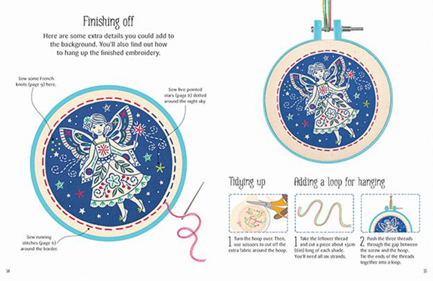 FAIRY EMBROIDERY KIT (IR)