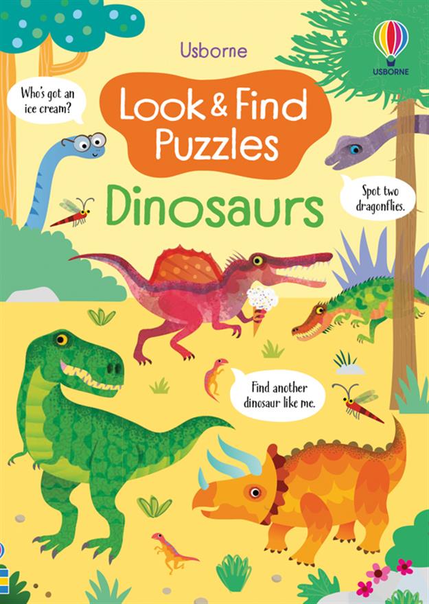 LOOK & FIND PUZZLES: DINOSAURS