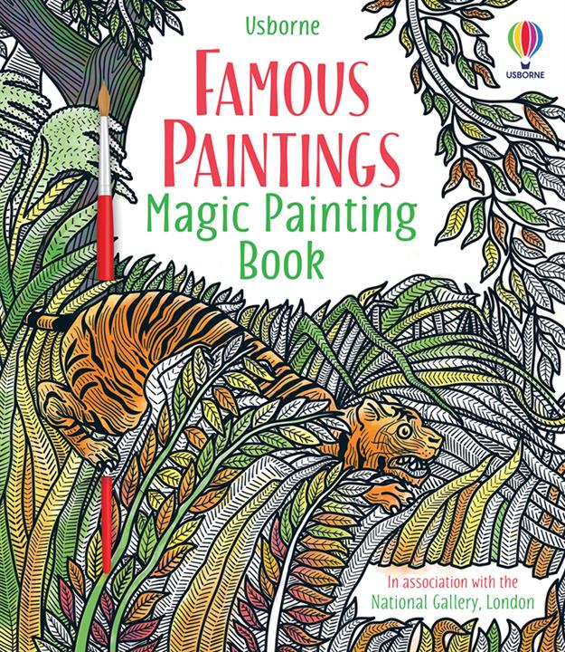 FAMOUS PAINTINGS MAGIC PAINTING BOOK (IR)