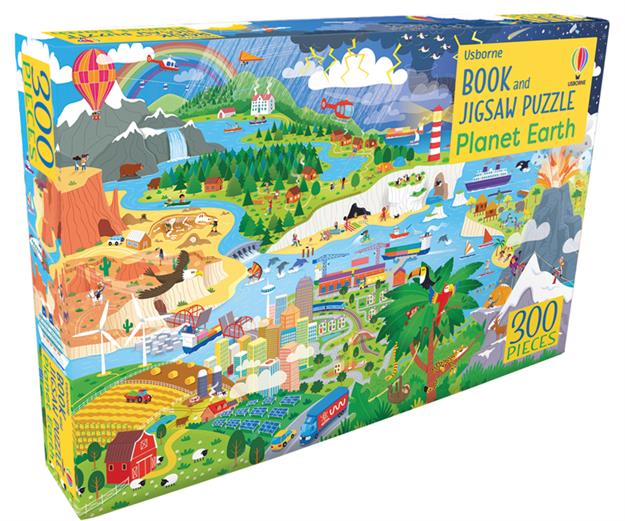 PLANET EARTH - BOOK & JIGSAW PUZZLE