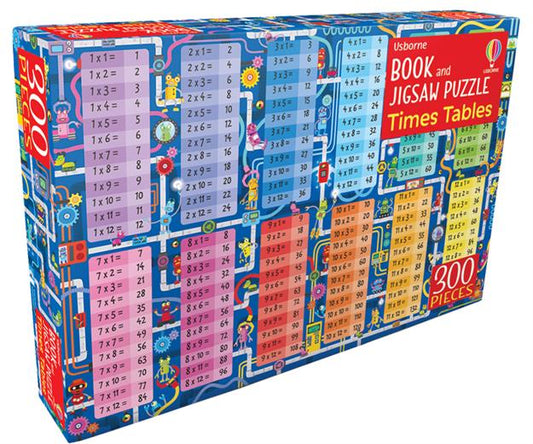 TIMES TABLES - BOOK & JIGSAW PUZZLE