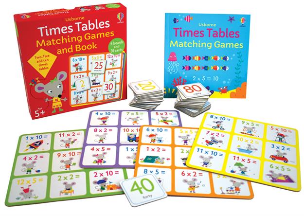 TIMES TABLES MATCHING GAMES