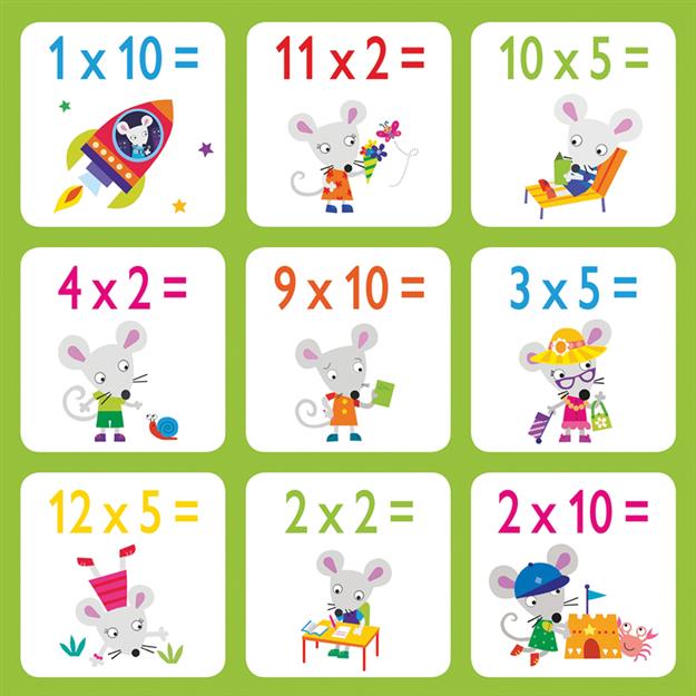 TIMES TABLES MATCHING GAMES