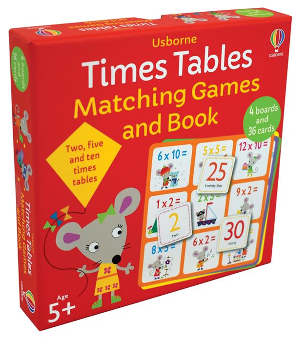 TIMES TABLES MATCHING GAMES