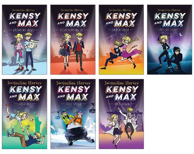 KENSY AND MAX COMPLETE LIBRARY BINDING COLLECTION (7)