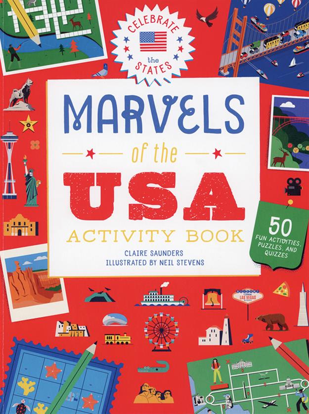 MARVELS OF THE USA ACTIVITY BOOK