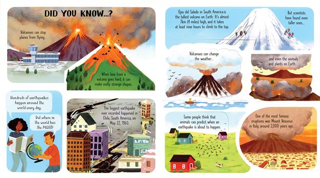 LOOK INSIDE VOLCANOES AND EARTHQUAKES (IR)