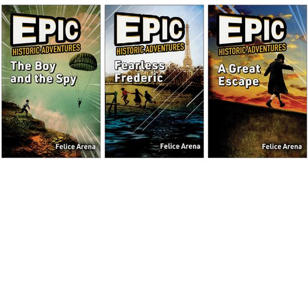 EPIC HISTORIC ADVENTURE COMPLETE COLLECTION (3) HARDBACK