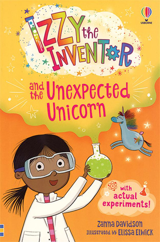 IZZY THE INVENTOR AND THE UNEXPECTED UNICORN BOOK 1 (IR)(QR)