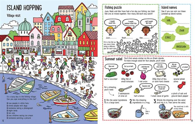 TRAVEL ACTIVITY BOOK