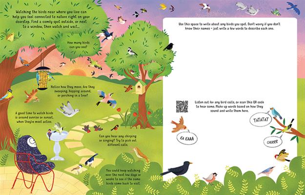 CALMING NATURE ACTIVITY BOOK (QR)