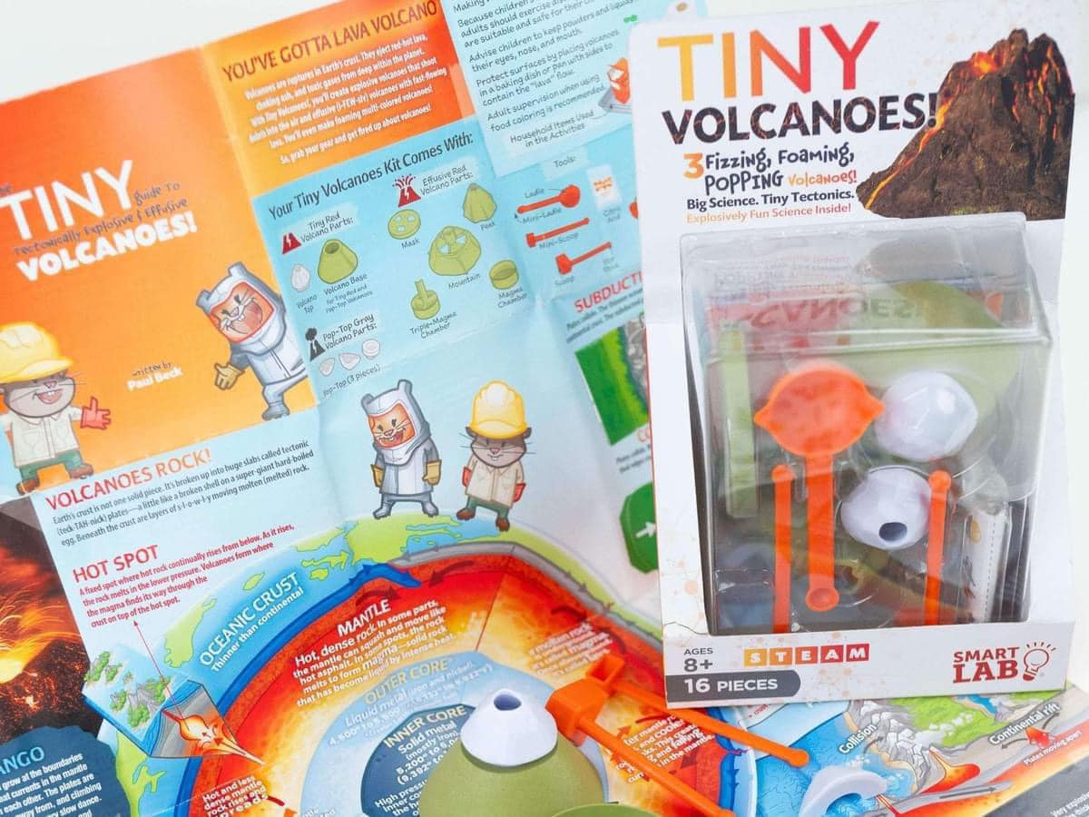 TINY VOLCANOES!