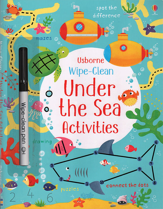 Wipe-Clean Under the Sea Activities